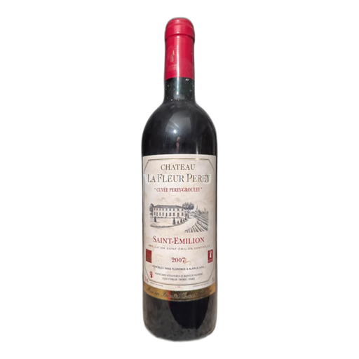 Bordeaux Saint-Émilion Château La Fleur Perey Cuvee Perey-Grouley 2007