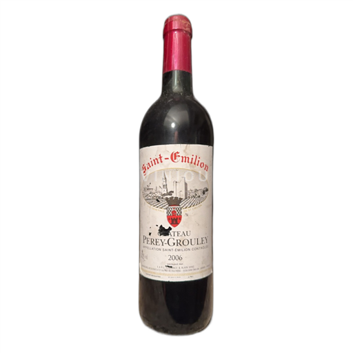 Bordeaux Saint-Émilion Château Perey-Grouley 2006