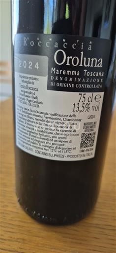 Toscana Non specificato Tenuta Roccaccia Oroluna 2024