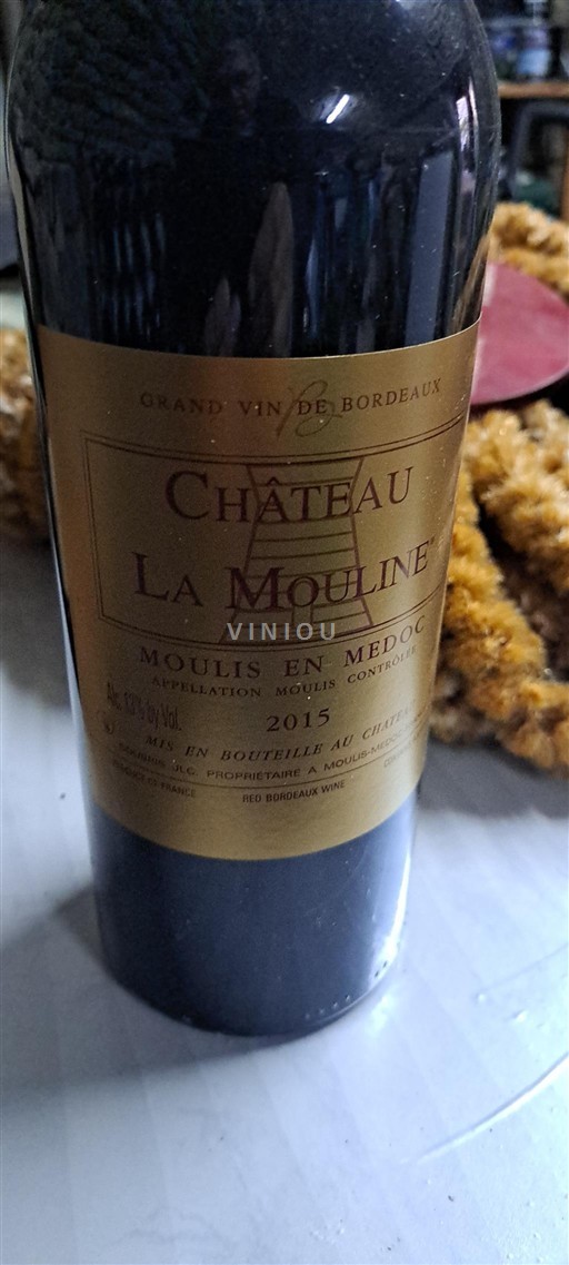 Bordeaux Moulis-en-Médoc La Mouline 2015