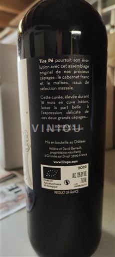 Bordeaux Château Tire Pé 2022