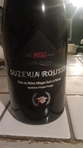 Údolí Rhôny Côtes-du-Rhône-villages Suze-la-Rousse 2022