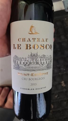 Bordeaux Saint-Estèphe Cru Bourgeois Château Le Boscq 2013