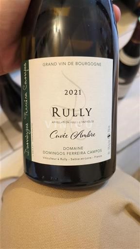 Burgundsko Rully Domaine Domingos Ferreira Campos Ambre 2021
