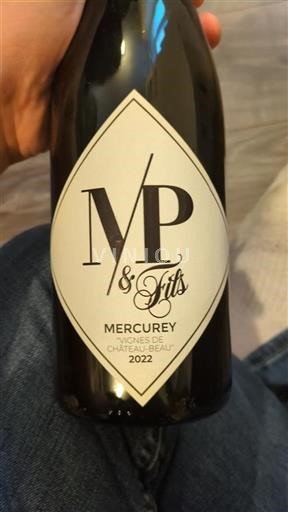 Burgundsko Mercurey MP & Fils Vignes de Château-Beau 2022