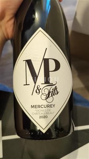 Burgundsko Mercurey MP & Fils Vignes de Château-Beau 2020