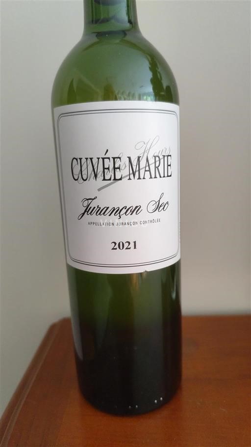 Zuidwest-Frankrijk Jurançon Cuvée Marie 2021
