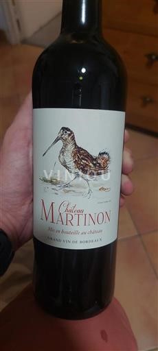 Bordeaux Ni doloceno Château Martinon 2019