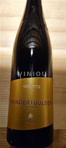Rheinhessen Không được chỉ định Grand Cru Knewitz Hundertgulden 2022