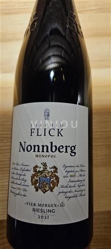 Rheingau Không được chỉ định Joachim Flick Nonnberg Monopol 2021