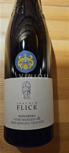Rheingau Joachim Flick Nonnberg Vier Morgen GG 2018