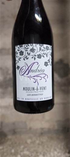 Beaujolais Moulin-à-vent Andrea Les Asurettes Icke årgångsbetecknad