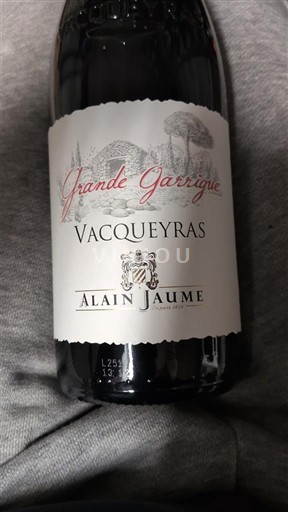 Vallée du Rhône Vacqueyras Alain Jaume Grande Garrigue 2023