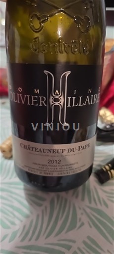 Rhônevallei Châteauneuf-du-Pape Olivier Hillaire 2012