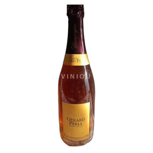 Samppanja Määrittelemätön Gérard Péria Rosé Brut Ei vuosikertaa