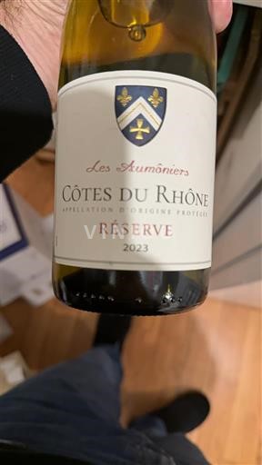 Valle del Ródano Côtes del Ródano Les Aumôniers Réserve 2023