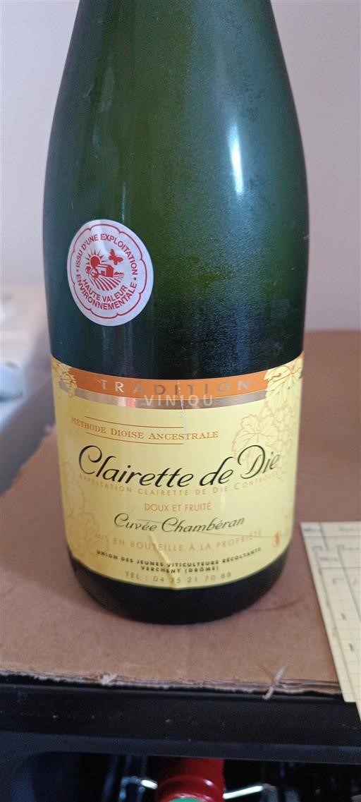 Rhône Valley Clairette de Die Union des Jeunes Viticulteurs Récoltants Chambéran Non-Vintage