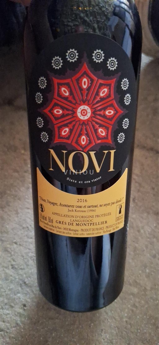 Languedoque Grés de Montpellier Mas de Novi 2016