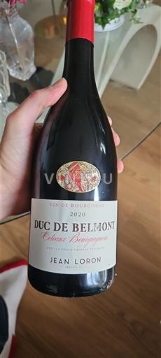Borgogna Coteaux borgognoni Jean Loron Duc de Belmont 2020