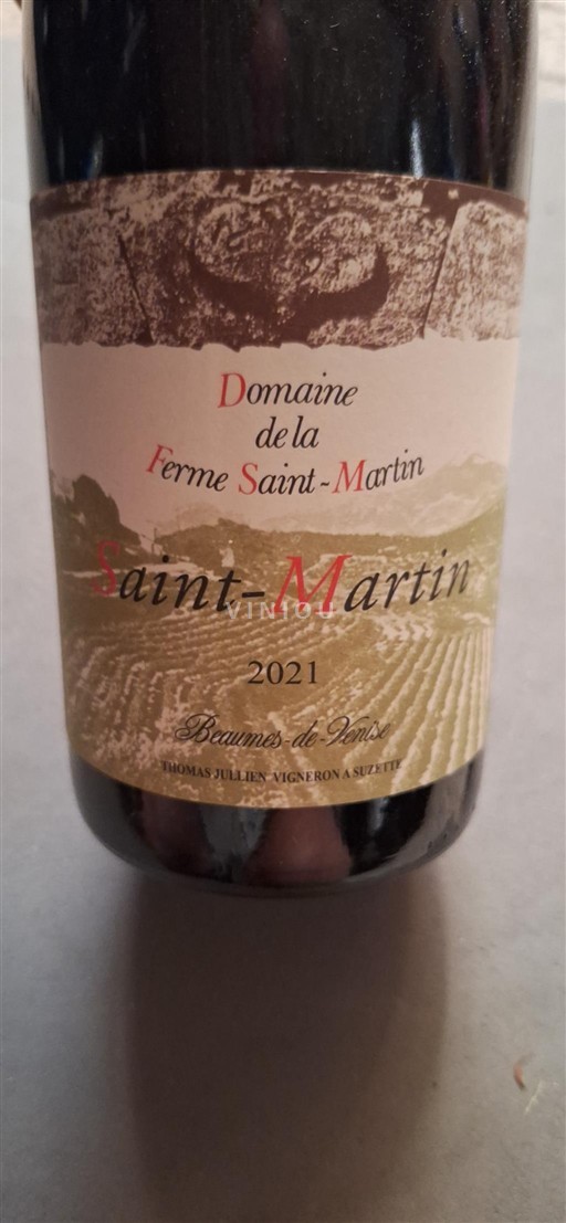 Rhône-dalen Beaumes de Venise La ferme Saint-Martin 2021