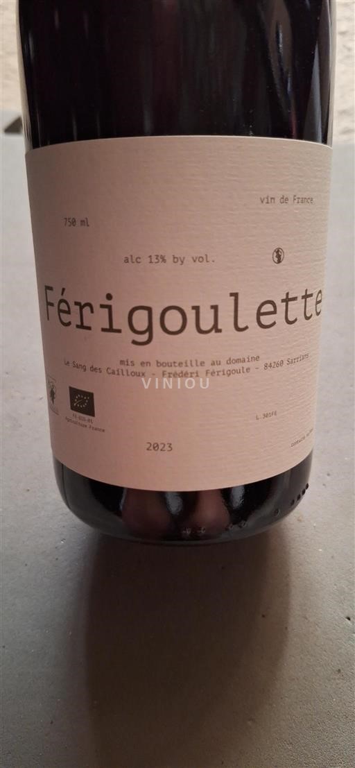 Thung lũng Rhône Vacqueyras Domaine Le Sang des Cailloux 2023