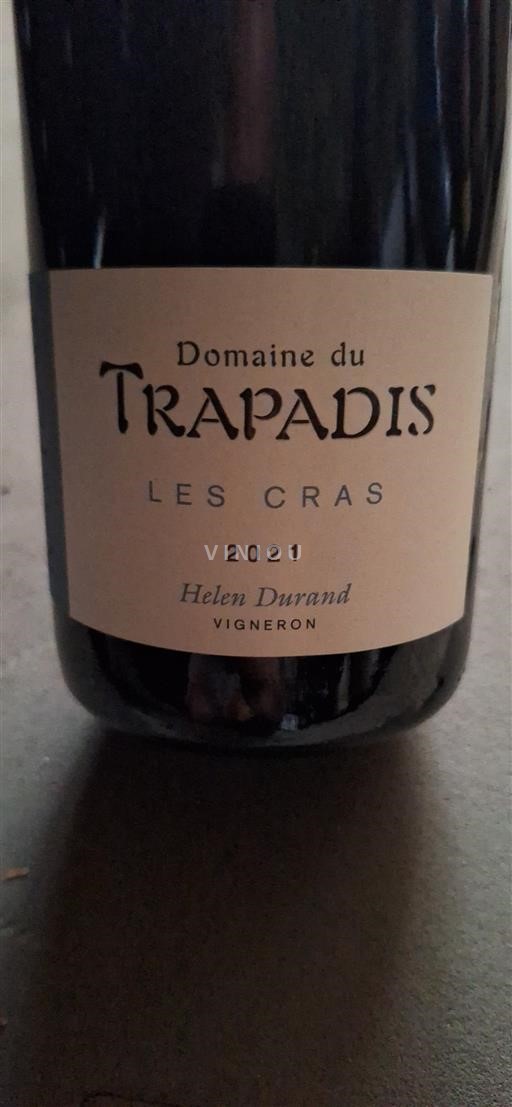 Rona dolina Côtes-du-Rhône Domaine Trapadis Les Cras 2021