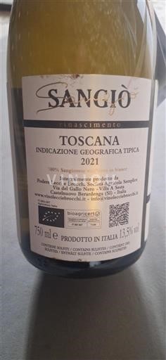 Toscana Não especificado Podere Liccia Sangiò 2021