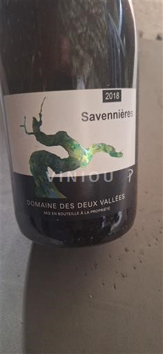 Vale do Loire Savennières Domaine S des Deux Vallées 2018