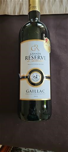 Sudoeste Gaillac Grande Réserve de Labastide 2021