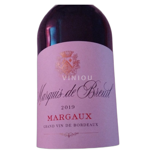 Bordeaux Margaux Margaux Marquis de Breuil 2019