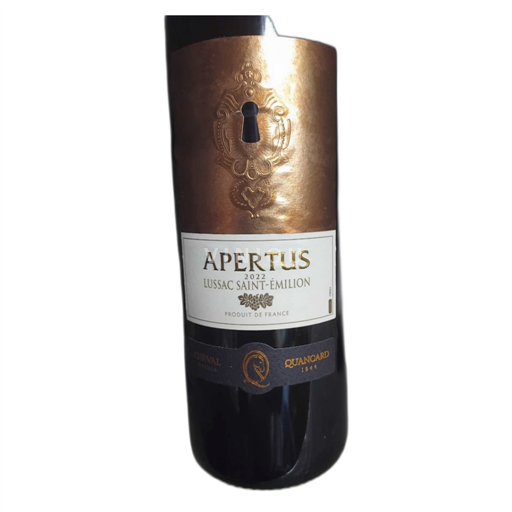 Bordeaux Lussac-Saint-Émilion Château Cheval Quancard Apertus 2022