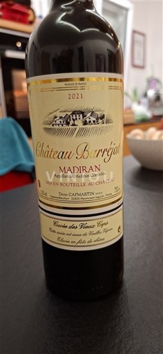 Tây Nam Madiran Château Barréjat des Vieux Ceps 2021