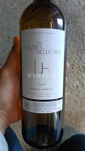 Bordeaux Pessac-Léognan Les Haldes de Luchey 2018