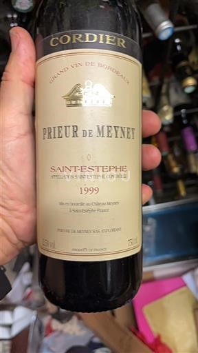 Burdeos Saint-Estèphe Prieur de Meyney 1999
