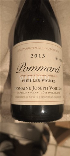 Bourgondië Pommard Domaine Joseph Voillot Vieilles Vignes 2013