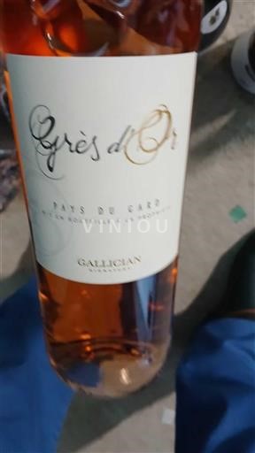 Languedoc ja Roussillon Pays d'Oc Galligan Ei vuosikertaa