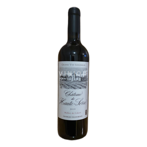 Sydväst Cahors Chateau de la Haute-Serre Grand vin Seigneur 2019