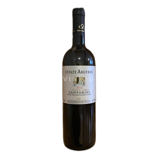 Các đảo Aegean Santorini Estate Argyros Assyrtiko 2016