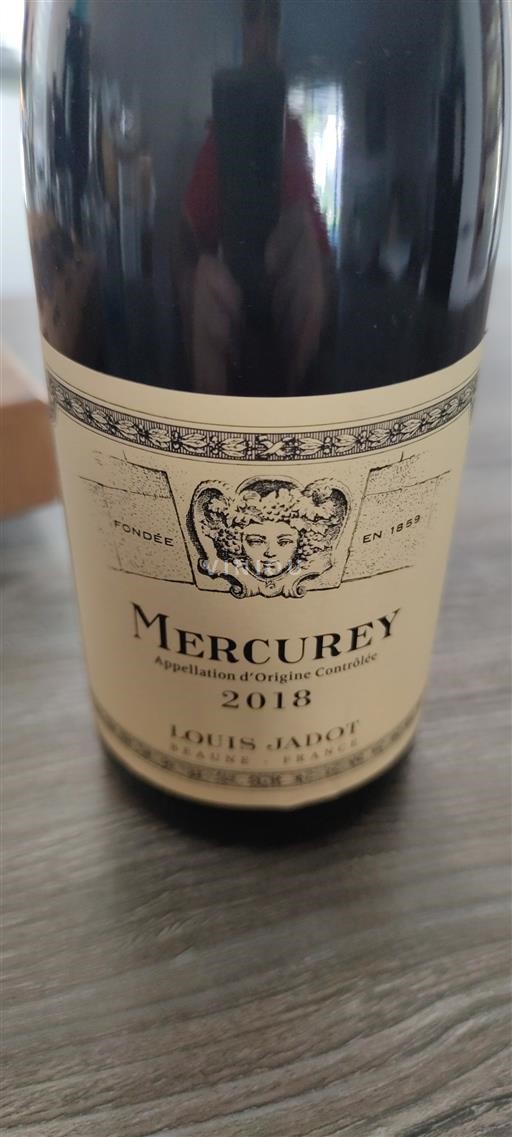 Bourgogne Mercurey Louis Jadot 2018