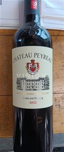 Bordeaux Saint-Émilion Grand Cru Château Peyreau 2022