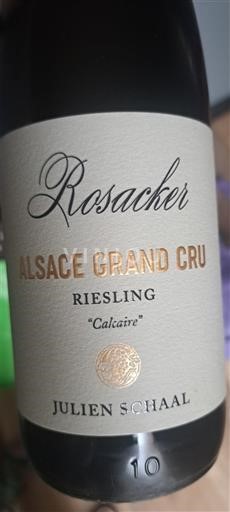 Alsace Unspecified Grand Cru Julien Schaal Rosacker 2024