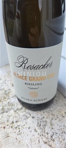Alsazia Non specificato Grand Cru Julien Schaal Rosacker 2024