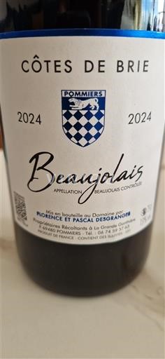 Beaujolais Côtes de Brie 2024