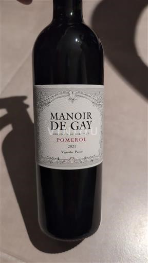 Bordeaux Pomerol Château Manoir de Gay 2021