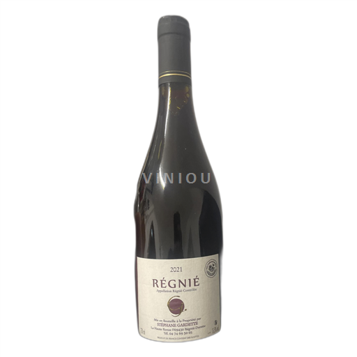 Beaujolais Régnié Stéphane Gardette 2021