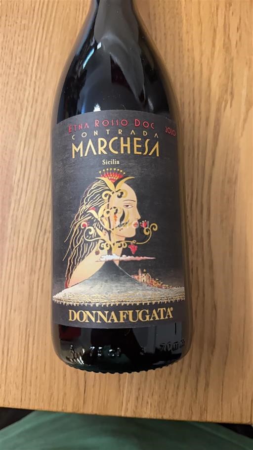 Wines of Sicily Etna Donnafugata Contrada Marchesa 2020