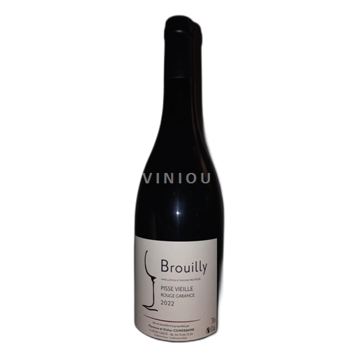 Beaujolais Brouilly Florence et Didier Condemine Pisse Vieille Rouge Garance 2022