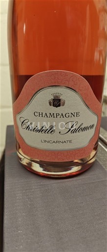 Champaña Champán Christelle Salomon L'Incarnate Sin añada