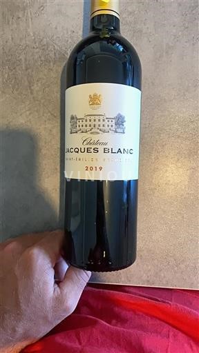 Bordeaux Saint-Émilion Grand Cru Château Jacques Blanc 2019