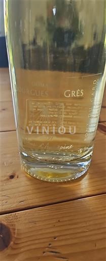 Rhônen laakso Nîmesin viinialue Mourgues du gres Fleur d'Aubépine 2021